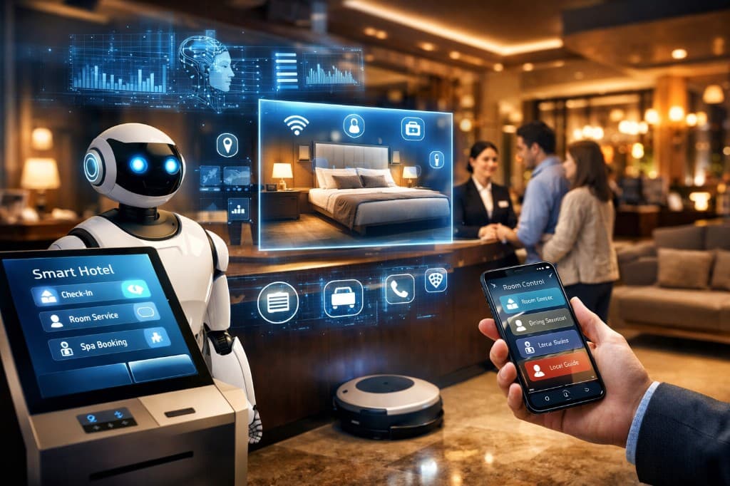 Otelcilikte Dijital Dönüşüm: Yapay Zekâ Misafir Deneyimini Nasıl Değiştiriyor?
